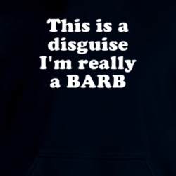 This Is A Disguise I'm Really A Barb Funny Animal Hooded Pullover 18413086
