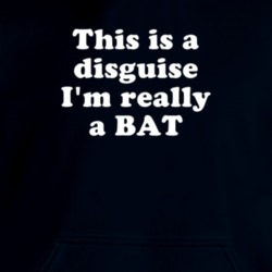 This Is A Disguise I'm Really A Bat Funny Animal Hooded Pullover 18413104