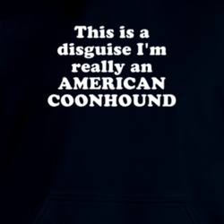This Is A Disguise I'm Really An American Coonhound Funny Animal Hooded Pullover 18413105