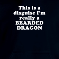 This Is A Disguise I'm Really A Bearded Dragon Funny Animal Hooded Pullover 18413116