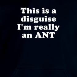 This Is A Disguise I'm Really An Ant Funny Animal Hooded Pullover 18413125