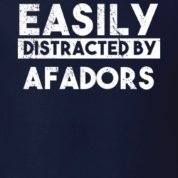 Easily Distracted By Afadors Animal Lover Funny T Shirt 26758878