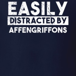 Easily Distracted By Affengriffons Animal Lover Funny T Shirt 26758890