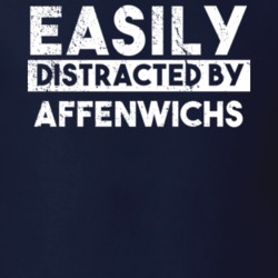 Easily Distracted By Affenwichs Animal Lover Funny T Shirt 26758925