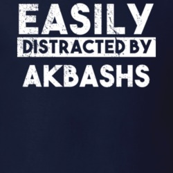Easily Distracted By Akbashs Animal Lover Funny T Shirt 26759046