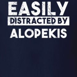 Easily Distracted By Alopekis Animal Lover Funny T Shirt 26759098