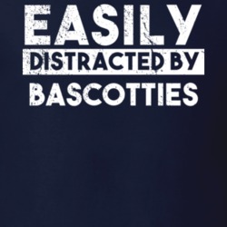 Easily Distracted By Bascotties Animal Lover Funny T Shirt 26759527