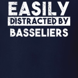 Easily Distracted By Basseliers Animal Lover Funny T Shirt 26759582