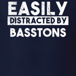Easily Distracted By Basstons Animal Lover Funny T Shirt 26759600