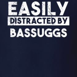 Easily Distracted By Bassuggs Animal Lover Funny T Shirt 26759605