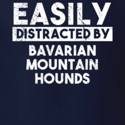 Easily Distracted By Bavarian Mountain Hounds Animal Lover Funny T Shirt 26759616