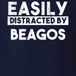 Easily Distracted By Beagos Animal Lover Funny T Shirt 26759650