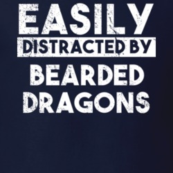 Easily Distracted By Bearded Dragons Animal Lover Funny T Shirt 26759667