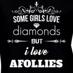 Some Girls Love Diamonds But I Love Afollies Funny Animal Lover T Shirt 27067003