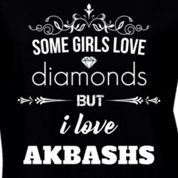 Some Girls Love Diamonds But I Love Akbashs Funny Animal Lover T Shirt 27067096