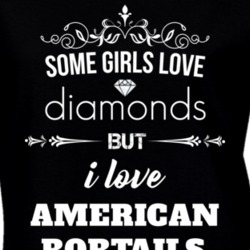 Some Girls Love Diamonds But I Love American Bobtails Funny Animal Lover T Shirt 27067178