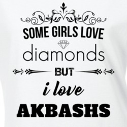 Some Girls Love Diamonds But I Love Akbashs Funny Animal Lover T Shirt 27067214