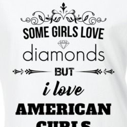 Some Girls Love Diamonds But I Love American Curls Funny Animal Lover T Shirt 27067302