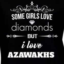 Some Girls Love Diamonds But I Love Azawakhs Funny Animal Lover T Shirt 27067456
