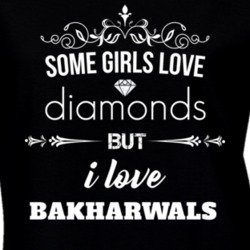 Some Girls Love Diamonds But I Love Bakharwals Funny Animal Lover T Shirt 27067481