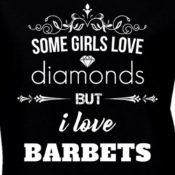 Some Girls Love Diamonds But I Love Barbets Funny Animal Lover T Shirt 27067514
