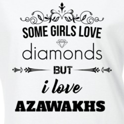 Some Girls Love Diamonds But I Love Azawakhs Funny Animal Lover T Shirt 27067553