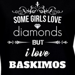 Some Girls Love Diamonds But I Love Baskimos Funny Animal Lover T Shirt 27067578
