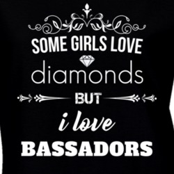Some Girls Love Diamonds But I Love Bassadors Funny Animal Lover T Shirt 27067590