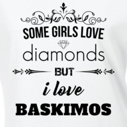 Some Girls Love Diamonds But I Love Baskimos Funny Animal Lover T Shirt 27067669
