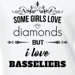Some Girls Love Diamonds But I Love Basseliers Funny Animal Lover T Shirt 27067694