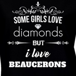 Some Girls Love Diamonds But I Love Beaucerons Funny Animal Lover T Shirt 27067718