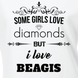 Some Girls Love Diamonds But I Love Beagis Funny Animal Lover T Shirt 27067748