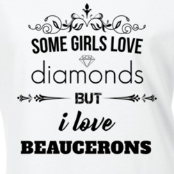 Some Girls Love Diamonds But I Love Beaucerons Funny Animal Lover T Shirt 27067813