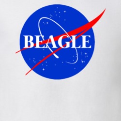 Beagle Custom Animal Nasa Parody Customizable T Shirt 31445781