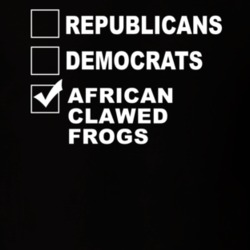 Republicans Democrats African Clawed Frogs Funny Animal Lovers T Shirt 36221539