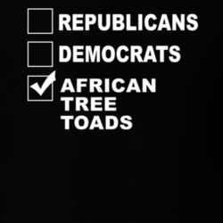 Republicans Democrats African Tree Toads Funny Animal Lovers T Shirt 36221554