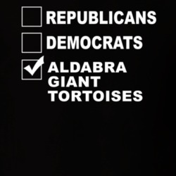 Republicans Democrats Aldabra Giant Tortoises Funny Animal Lovers T Shirt 36221576