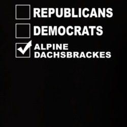Republicans Democrats Alpine Dachsbrackes Funny Animal Lovers T Shirt 36221582