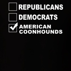 Republicans Democrats American Coonhounds Funny Animal Lovers T Shirt 36221594