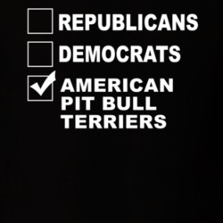 Republicans Democrats American Pit Bull Terriers Funny Animal Lovers T Shirt 36221601