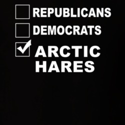 Republicans Democrats Arctic Hares Funny Animal Lovers T Shirt 36221626