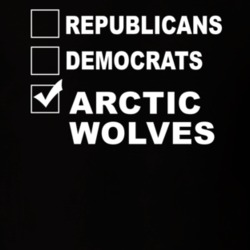 Republicans Democrats Arctic Wolves Funny Animal Lovers T Shirt 36221629