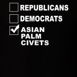 Republicans Democrats Asian Palm Civets Funny Animal Lovers T Shirt 36221639