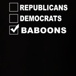 Republicans Democrats Baboons Funny Animal Lovers T Shirt 36221677