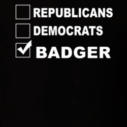 Republicans Democrats Badger Funny Animal Lovers T Shirt 36221681
