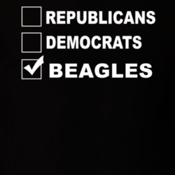 Republicans Democrats Beagles Funny Animal Lovers T Shirt 36221711