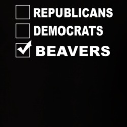 Republicans Democrats Beavers Funny Animal Lovers T Shirt 36221722