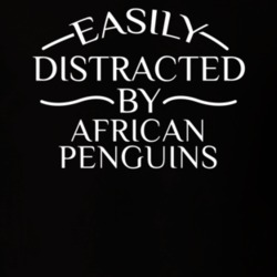 Easily Distracted By African Penguins Funny Animal Lovers T Shirt 36293908