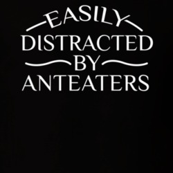 Easily Distracted By Anteaters Funny Animal Lovers T Shirt 36293940