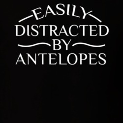 Easily Distracted By Antelopes Funny Animal Lovers T Shirt 36293941